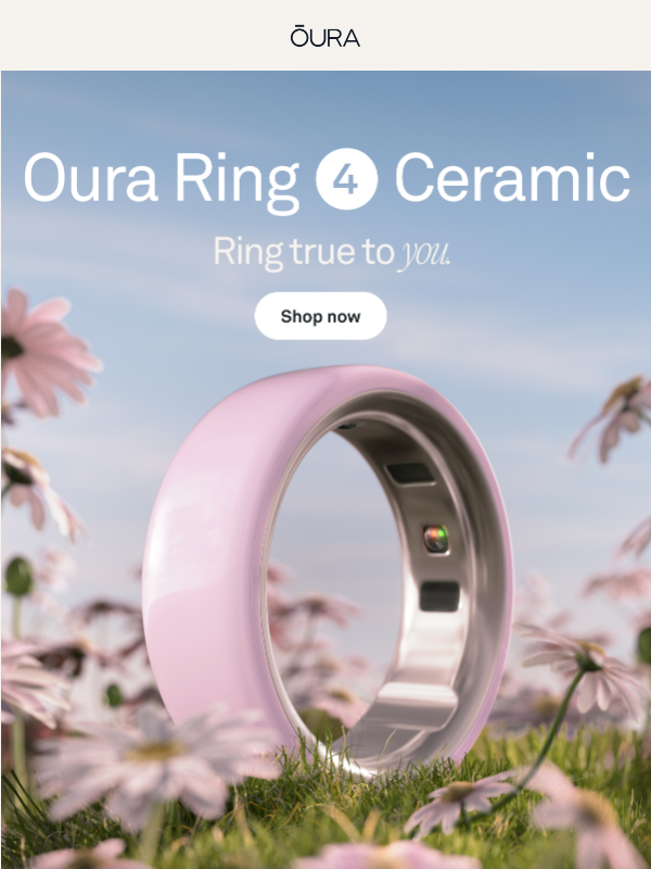 Newsletter preview: Get to know Oura Ring 4