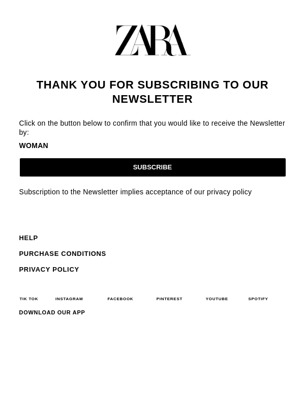 Newsletter preview: Newsletter Subscription