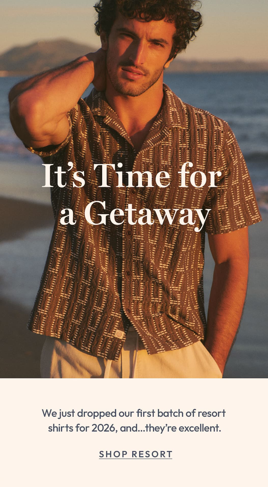 For vacation, or just staying at home