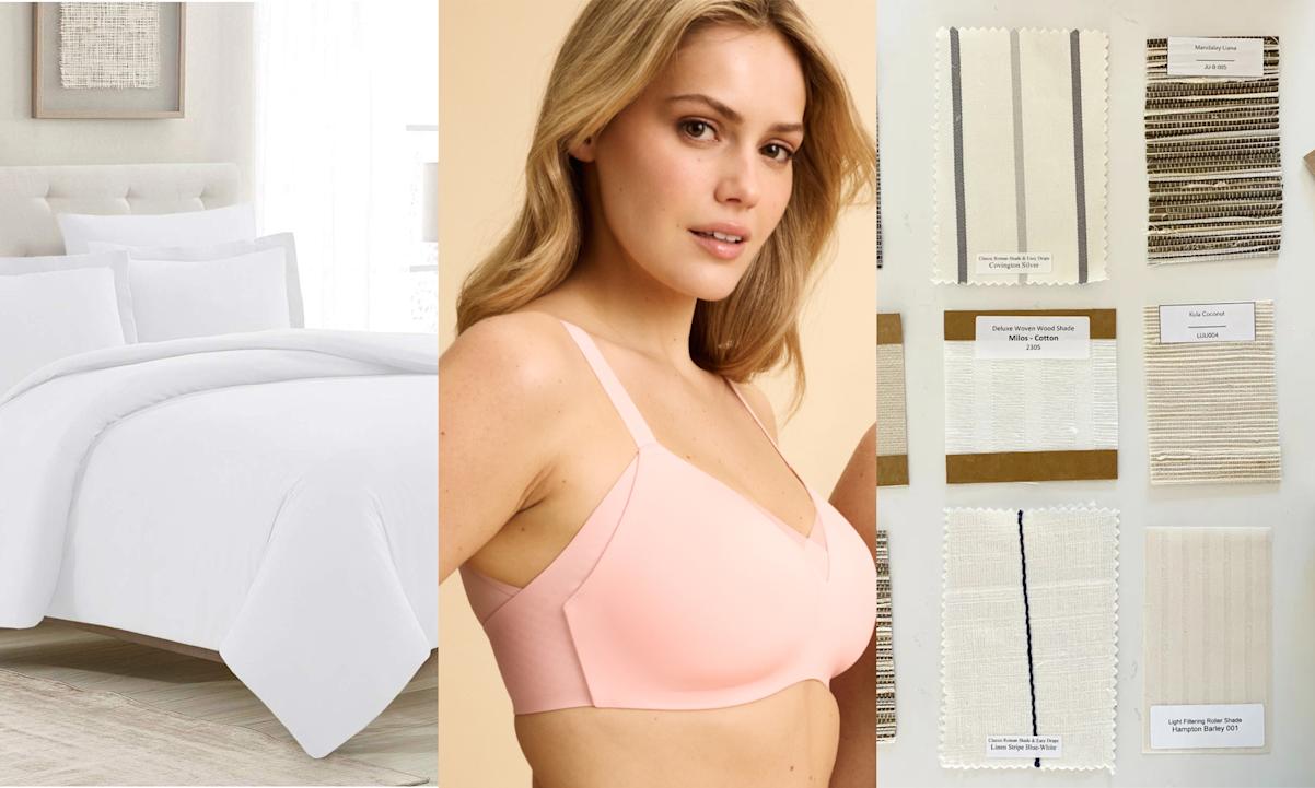sheets, bra, custom window treatment