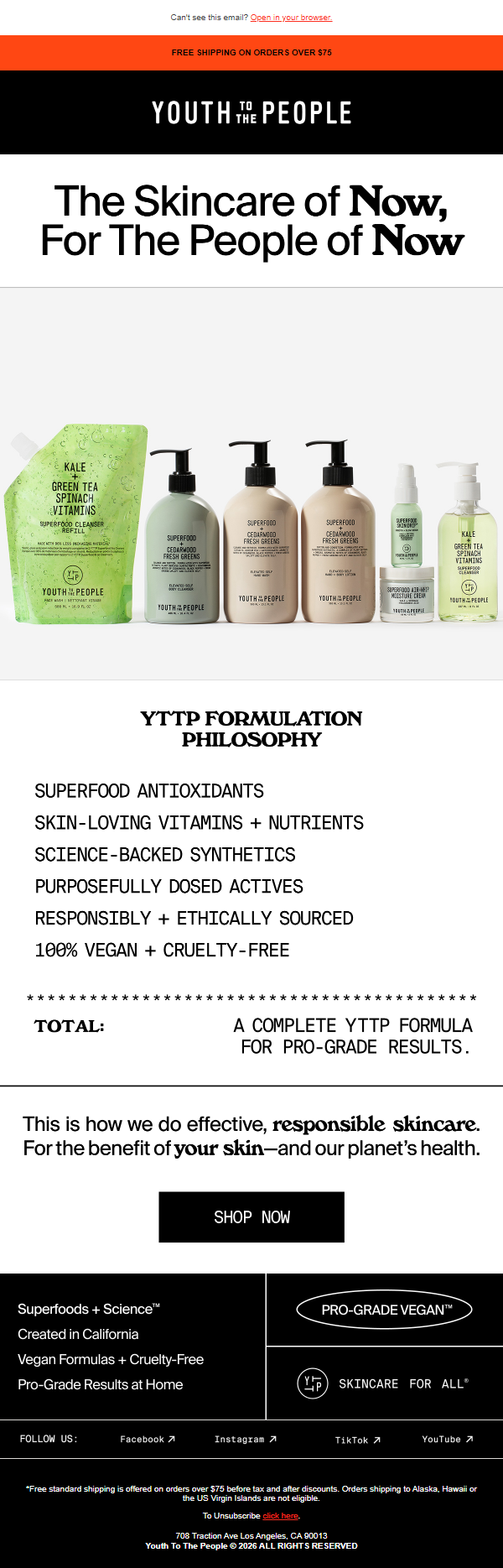 Newsletter preview: The skincare of now