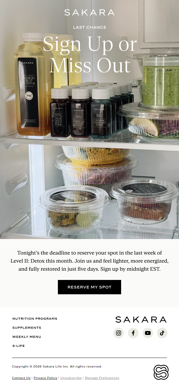 Newsletter preview: Don’t Miss Your Shot