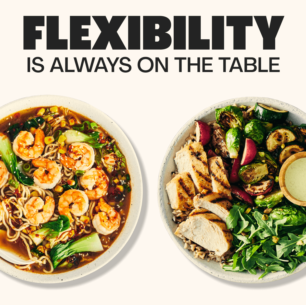 Flexibility is always on the table