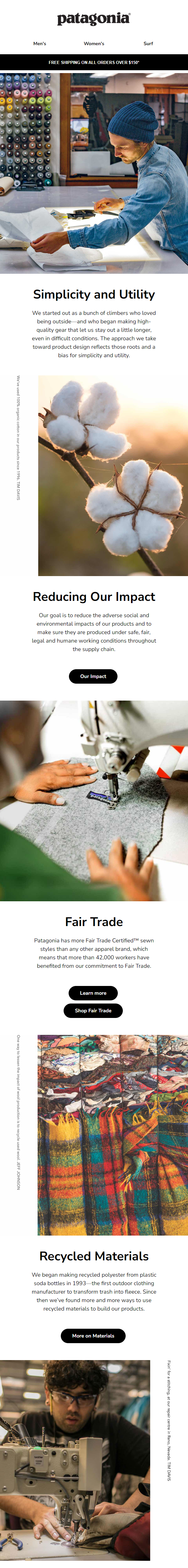 Newsletter preview: What makes Patagonia different?