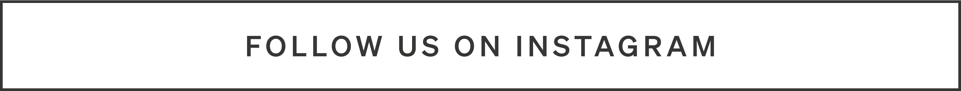 Follow Us On Instagram