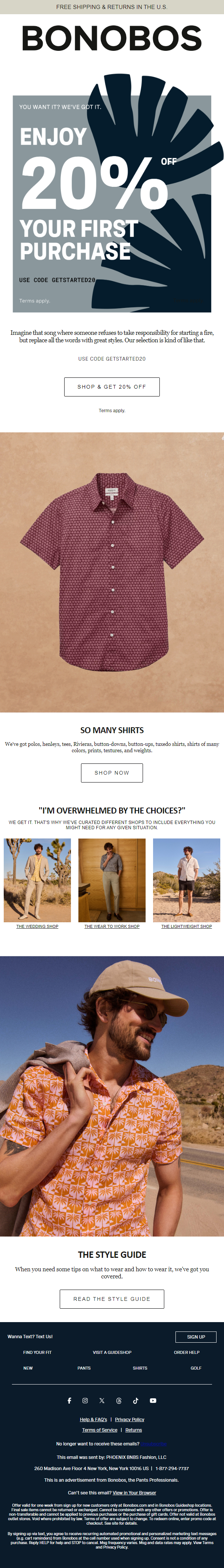 Newsletter preview: 20% Off Won’t Last Long