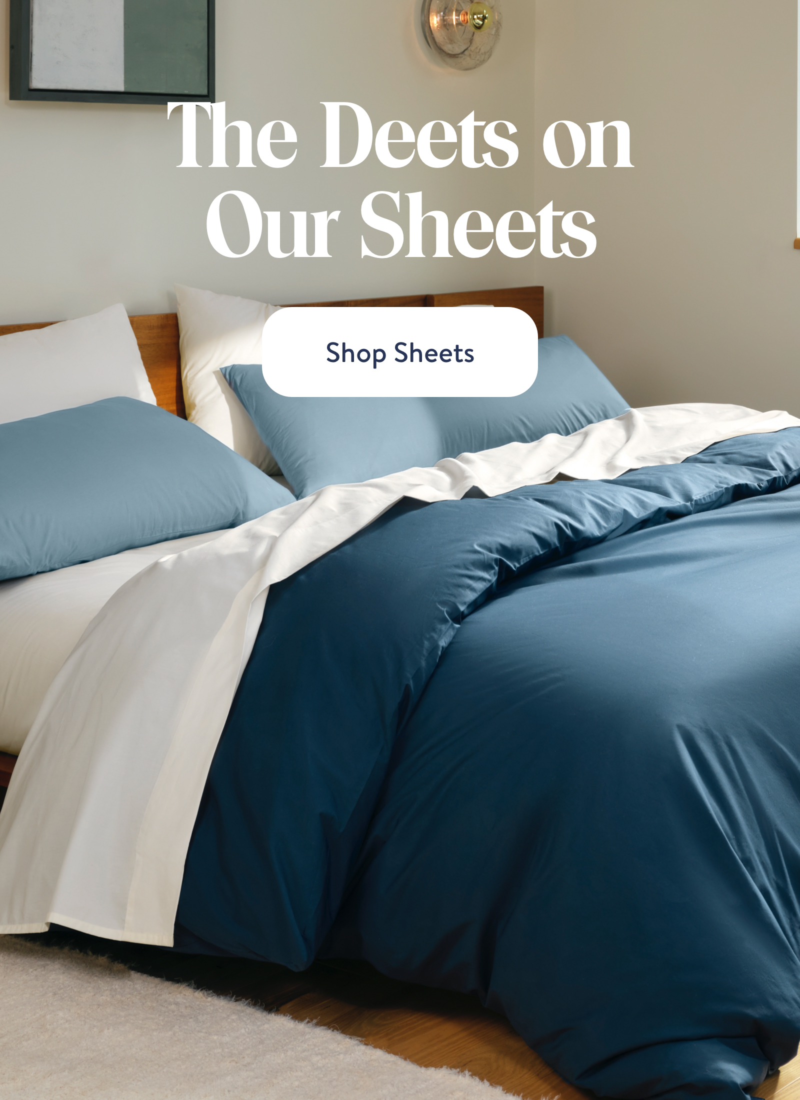 The deets on our sheets