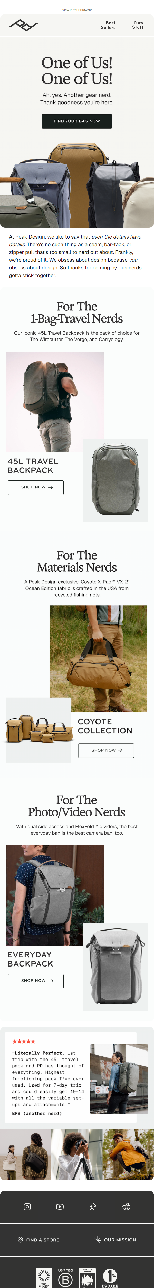 Newsletter preview: Nerd 🎒🤓