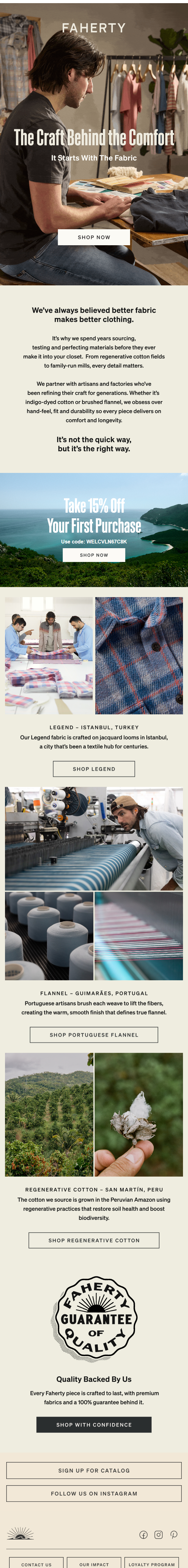 Newsletter preview: The Secret is in the Fabric