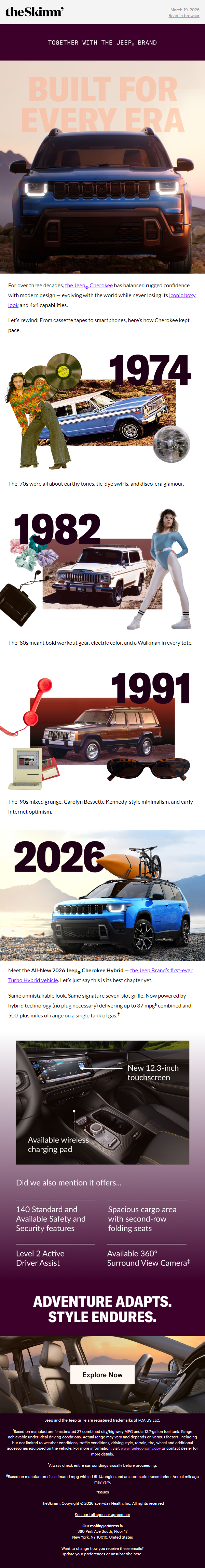 Newsletter preview: A decades-long glow-up you have to see to believe