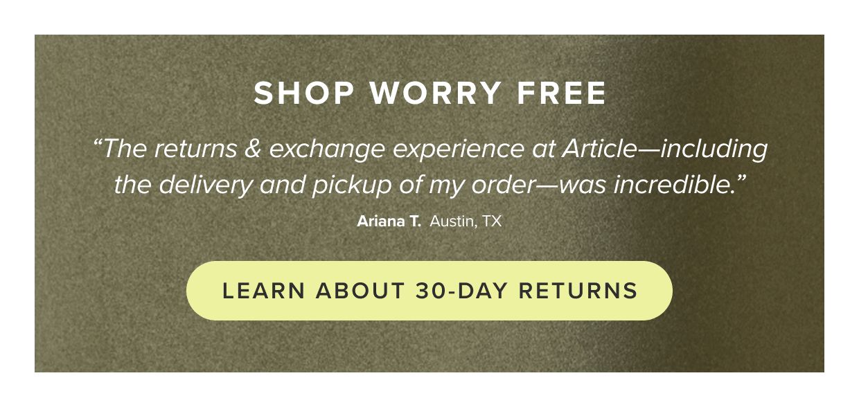 Shop Worry Free.
