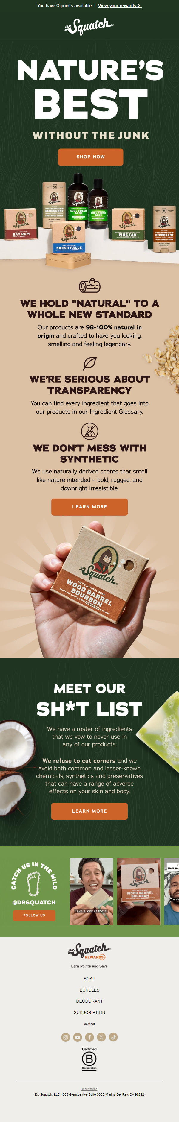 Newsletter preview: We’re big on naturals
