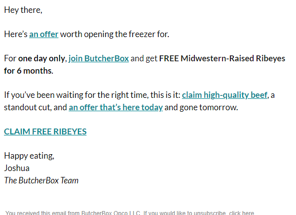 Newsletter preview: 🍽️ A FLASH sale with taste!