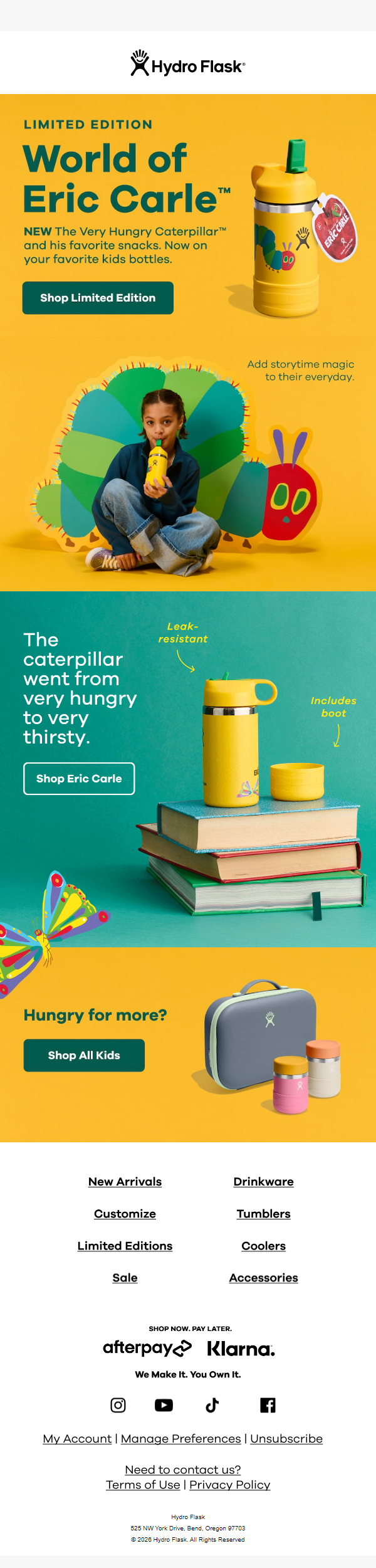 Newsletter preview: 🐛 The Very Hungry Caterpillar™ is back