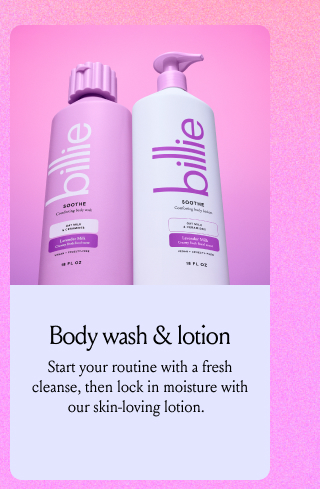 Body wash & lotion