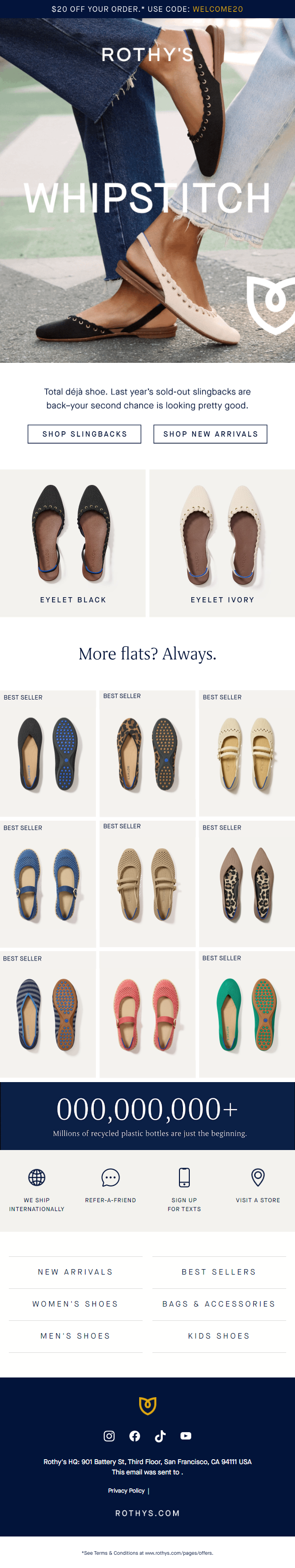 Newsletter preview: Whipstitch is back.