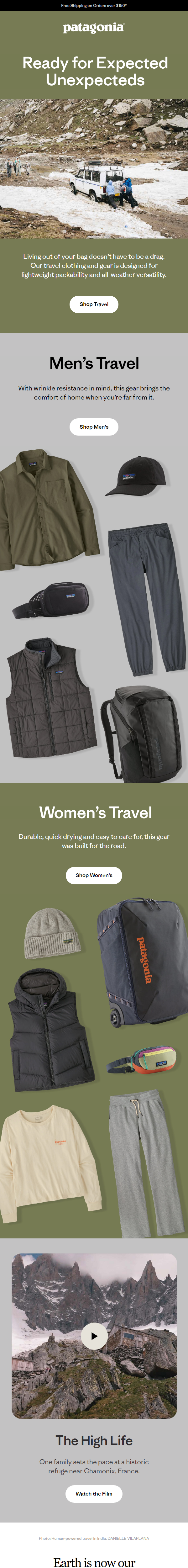 Newsletter preview: Durable, wrinkle-resistant travel essentials