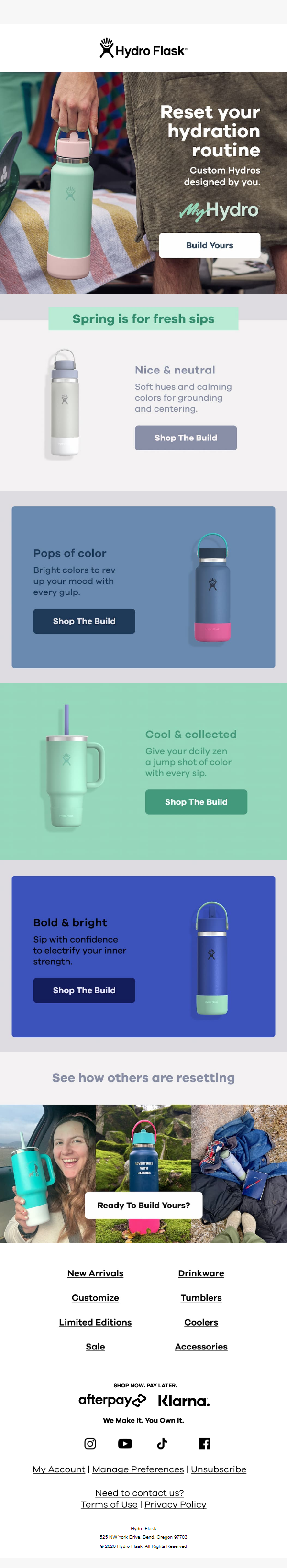 Newsletter preview: Spring clean your hydration routine