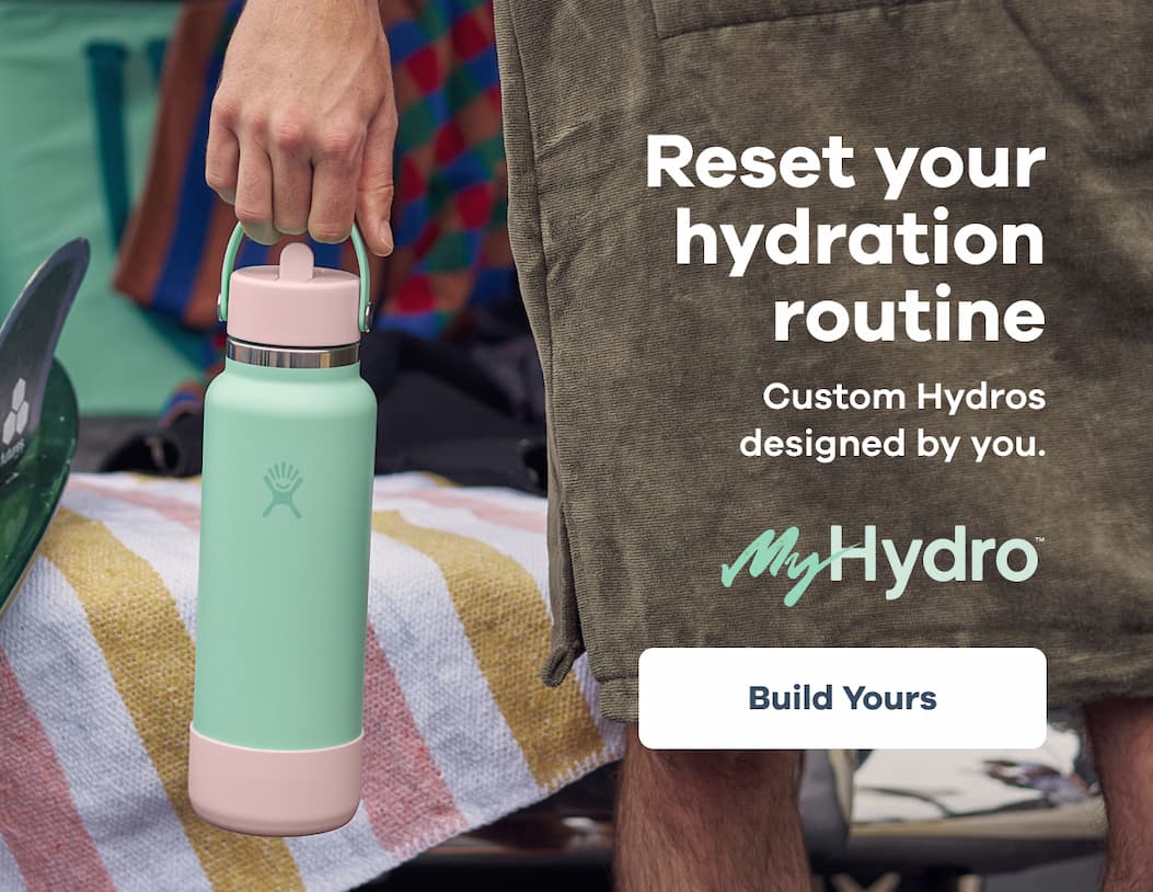 Reset your hydration routine. Custom Hydros designed by you. | Build Yours