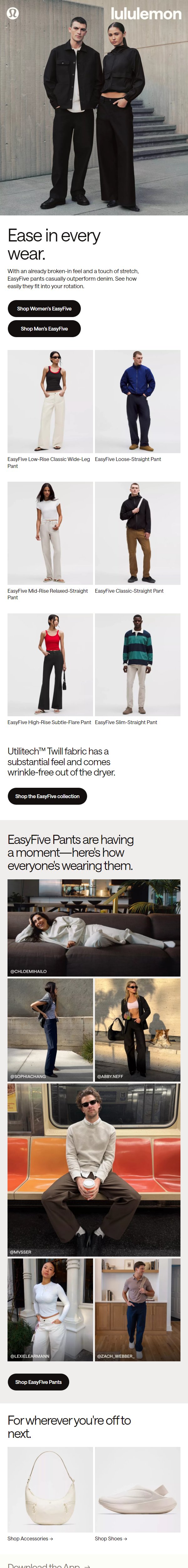 Newsletter preview: New EasyFive: effortless, every time
