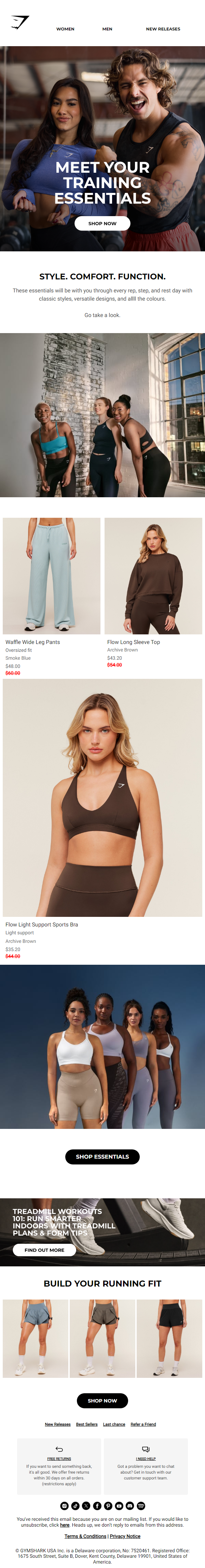 Newsletter preview: Chloe 🤝 your training essentials