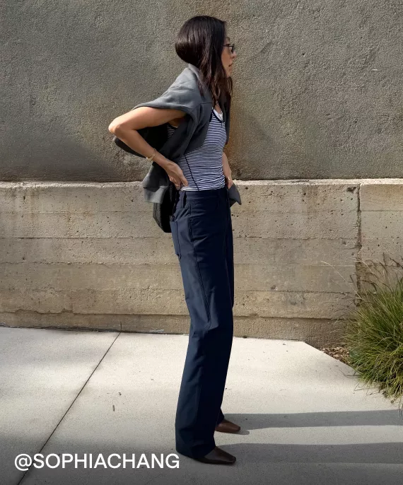 EasyFive Low-Rise Classic Wide-Leg Pant
Regular