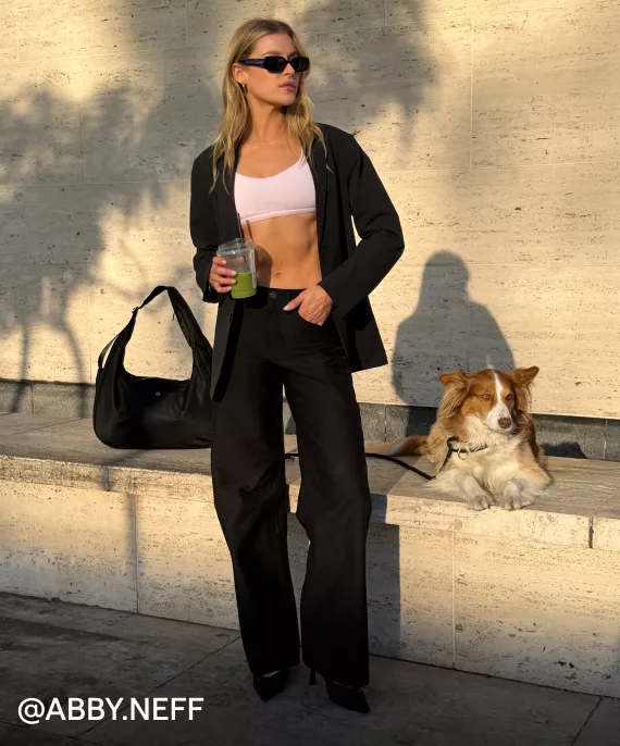 EasyFive Low-Rise Classic Wide-Leg Pant Regular