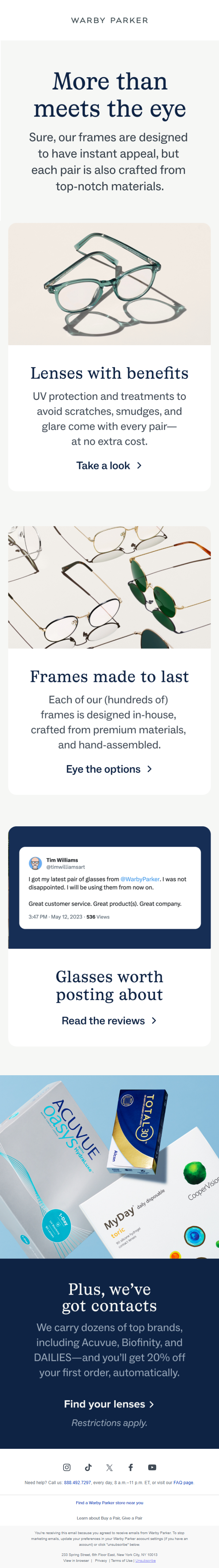 Newsletter preview: Frames made from the good stuff