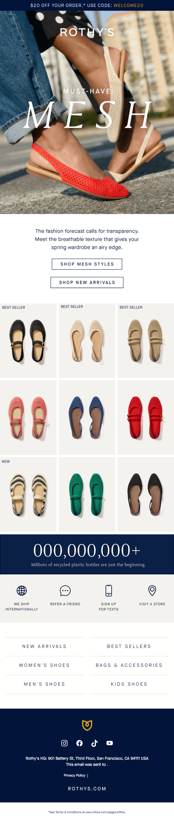 Newsletter preview: Mesh mode: *So* ON.