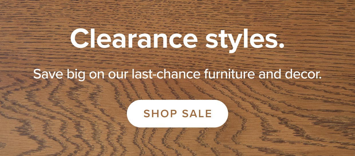 Clearance Style: Shop now!