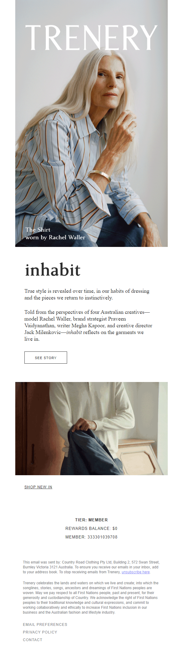 Newsletter preview: AW 26 | inhabit