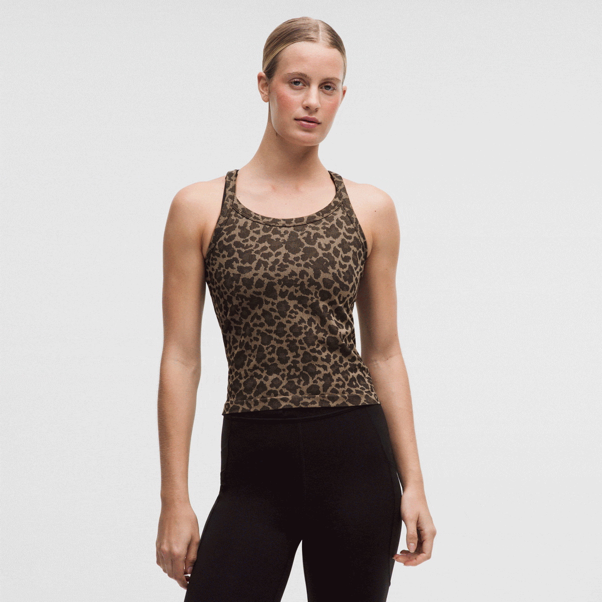 The Swiftly Cami Tank Top brings a new silhouette to a fan-favourite collection, with the same signature sweat-wicking power. Shop Swiftly