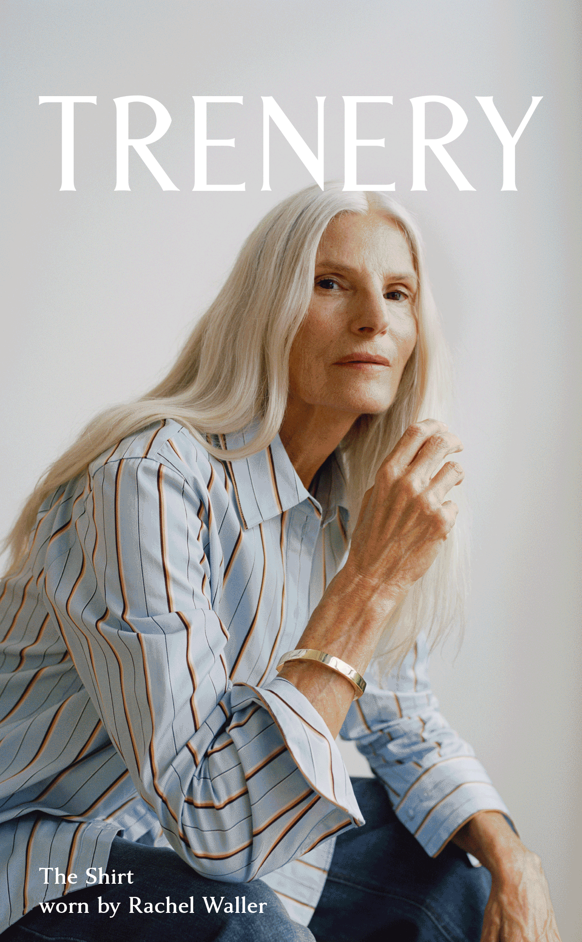 TRENERY | The Shirt - worn by Rachel Waller | The Shirt - worn by Praveen Vaidyanathan | The Trench - worn by Megha Kapoor | The Jacket - worn by Jack Milenkovic