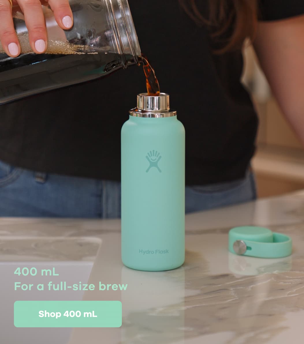 400 mL For a full-size brew | Shop 400 mL