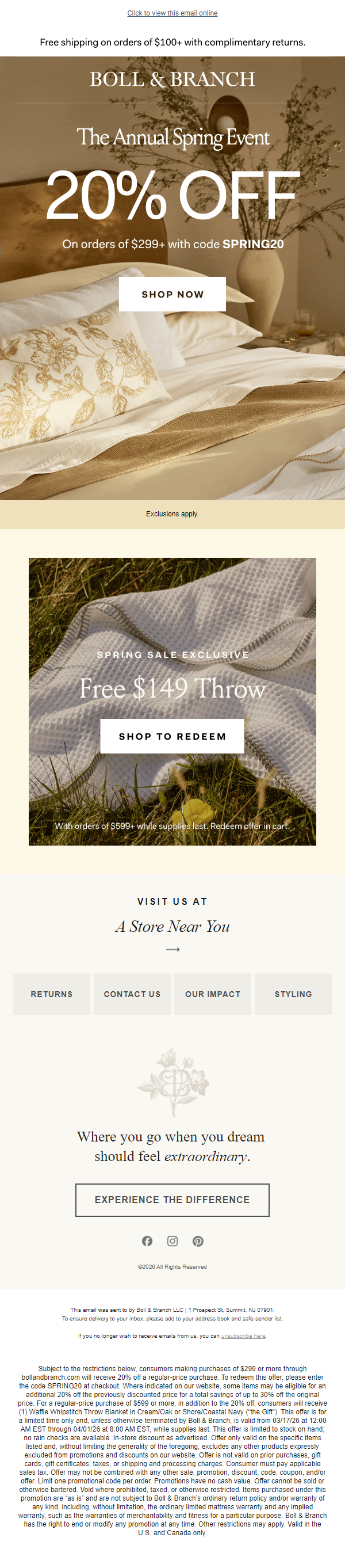Newsletter preview: You’re getting up to 30% off sale