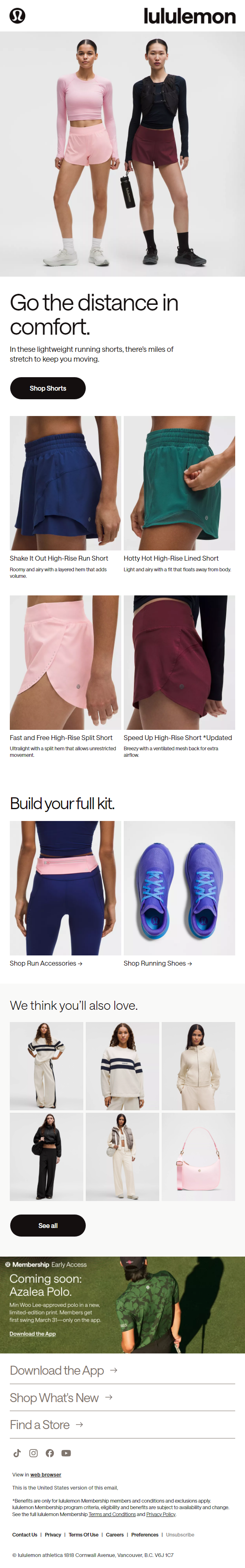 Newsletter preview: Coming in fast: shorts season
