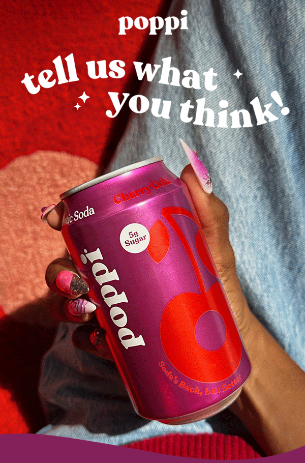 popp | tell us what you think! | gif