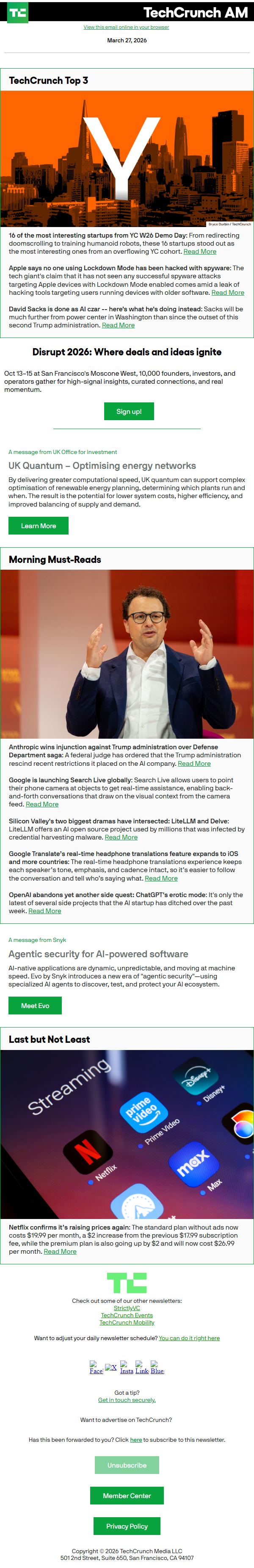 Newsletter preview: 16 of the most interesting startups from YC W26 Demo Day