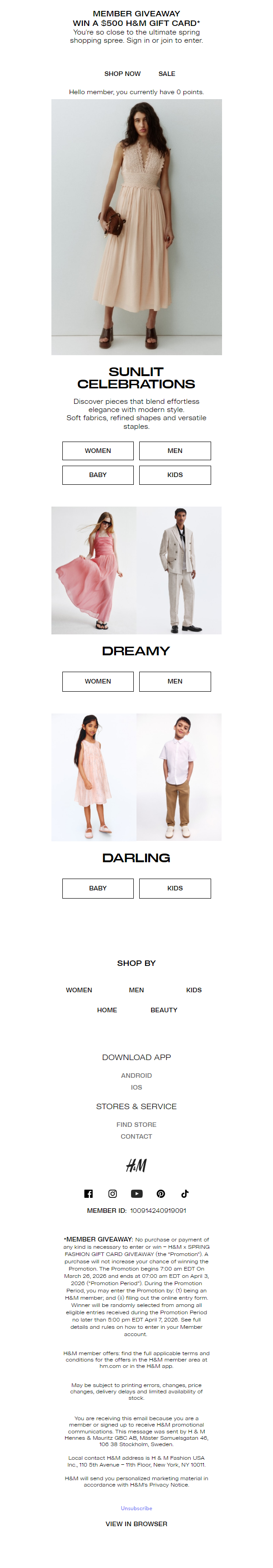 Newsletter preview: Perfect spring looks for every celebration