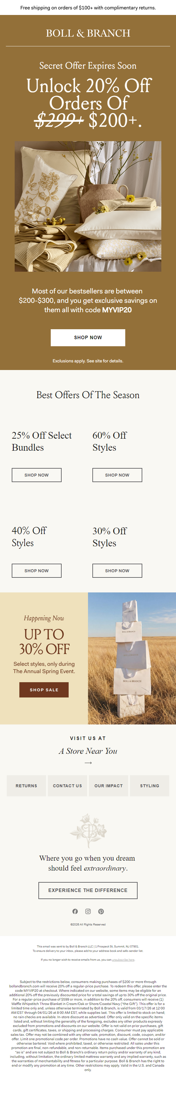 Newsletter preview: 👋 Don’t miss our best offers of the season!