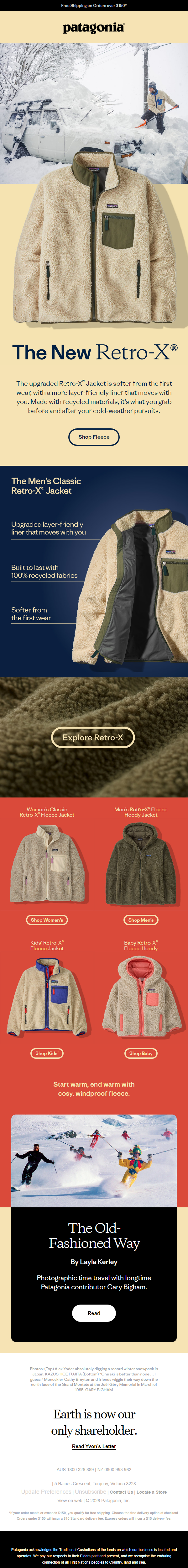 Newsletter preview: The Retro-X Jacket got some upgrades