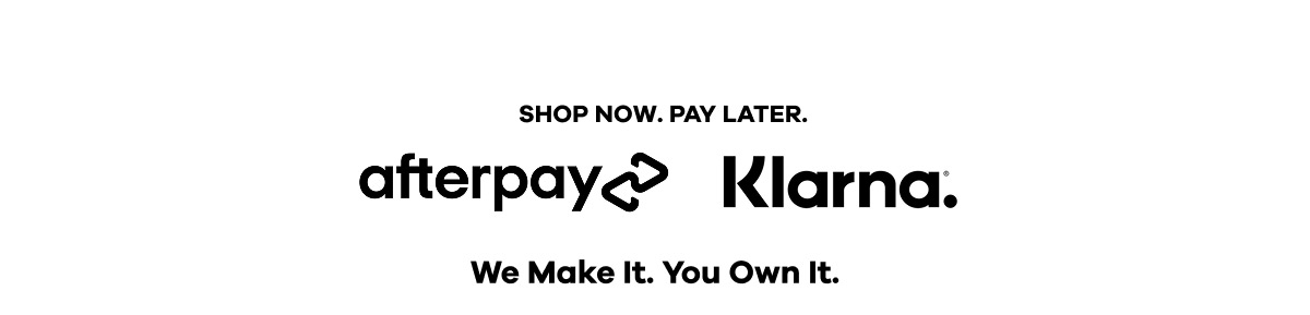 Shop Now. Pay Later. 