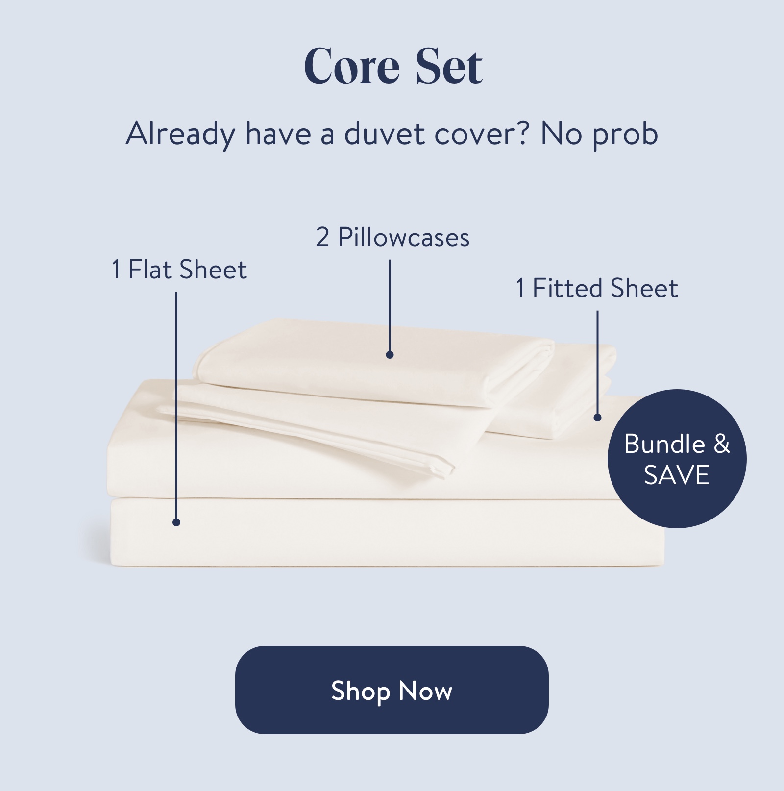 Upgrade all your sheet, enjoy the biggest discount on any of our bundles, mix and match colors to create your dream space