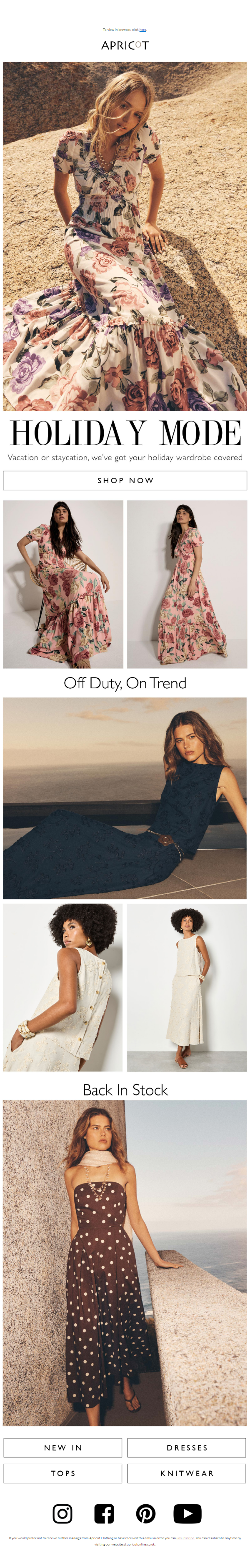 Newsletter preview: What To Wear This Holiday Season