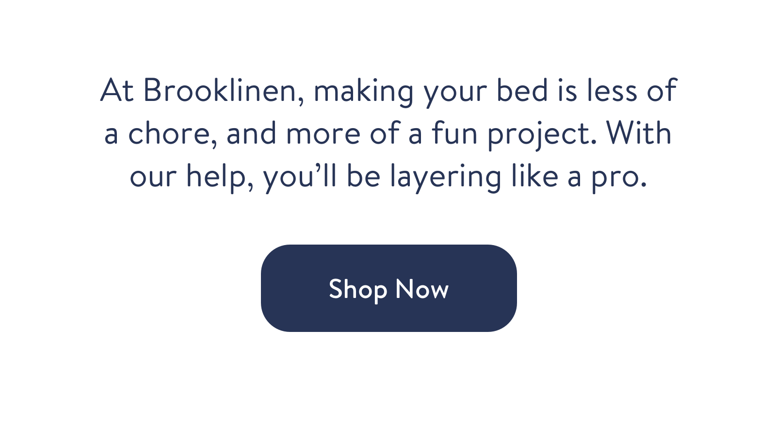 How to make your bed