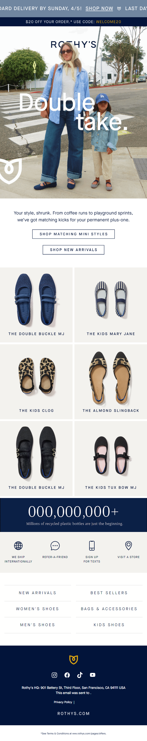 Newsletter preview: Twinning! Last day for standard delivery by Sunday, 4/5.