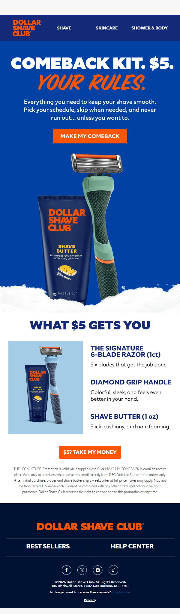 Newsletter preview: $5 and we ship it free