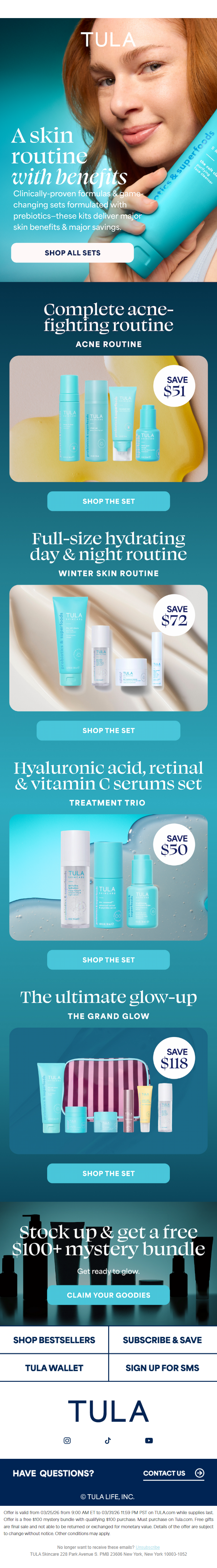 Newsletter preview: Big savings. Bigger skin results.
