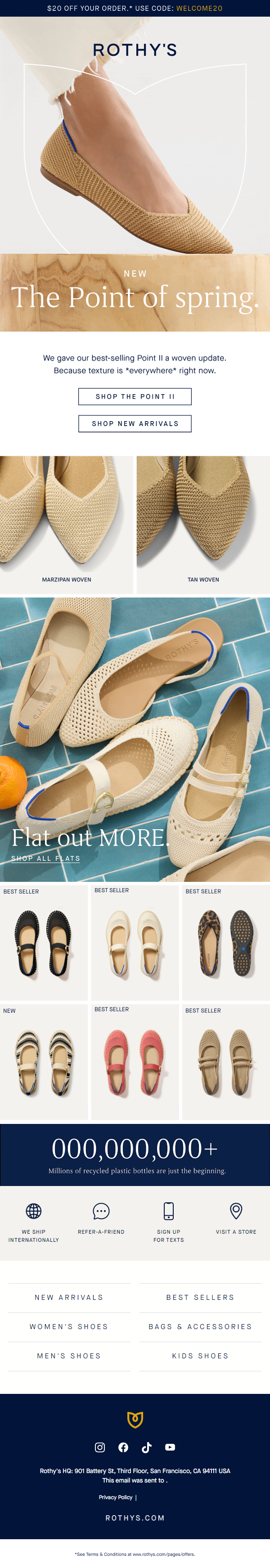 Newsletter preview: NEW! The Point gets a textured update.