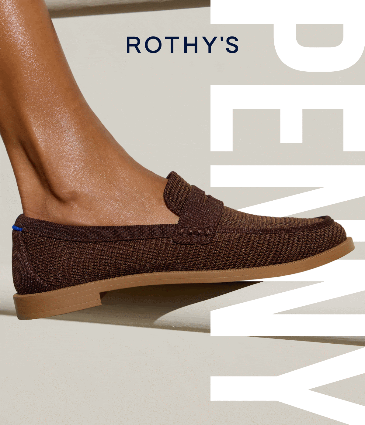NEW. BROWN. RAFFIA-KNIT.